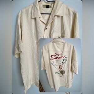 ☘️Tommy Bahama “Shake My Day” Silk Shirt, size medium